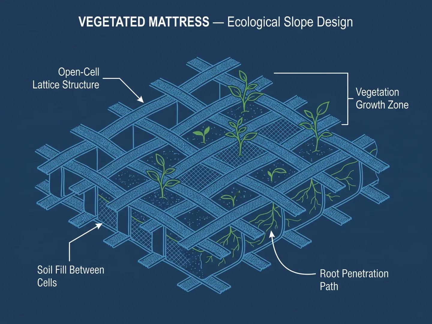 Vegetated Grouted Mattress