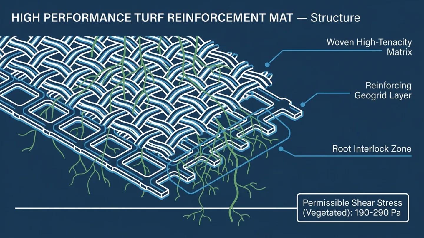 High Performance Turf Reinforcement Mat (HPTRM): Design and Specification Guide