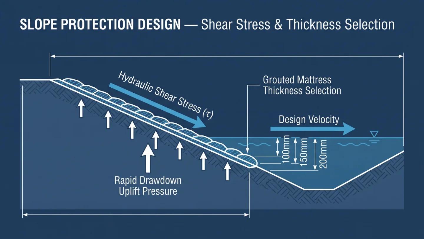 Canal & Reservoir Slope Protection: Design Guide