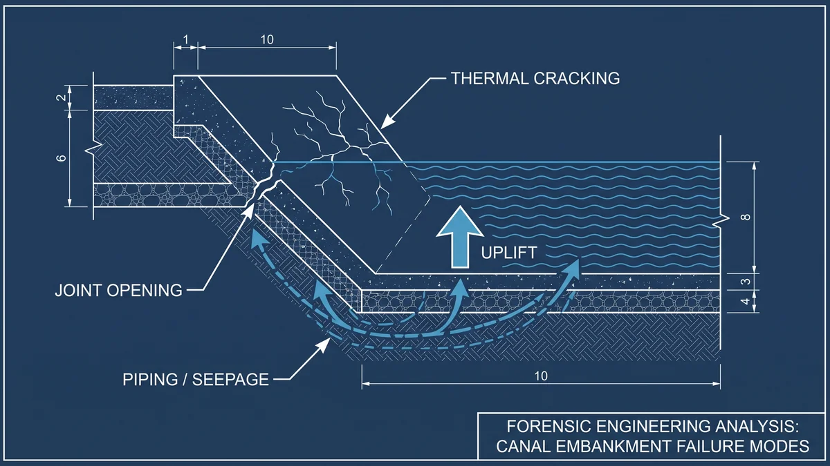 Canal Lining Failure: 7 Causes and How to Prevent Them