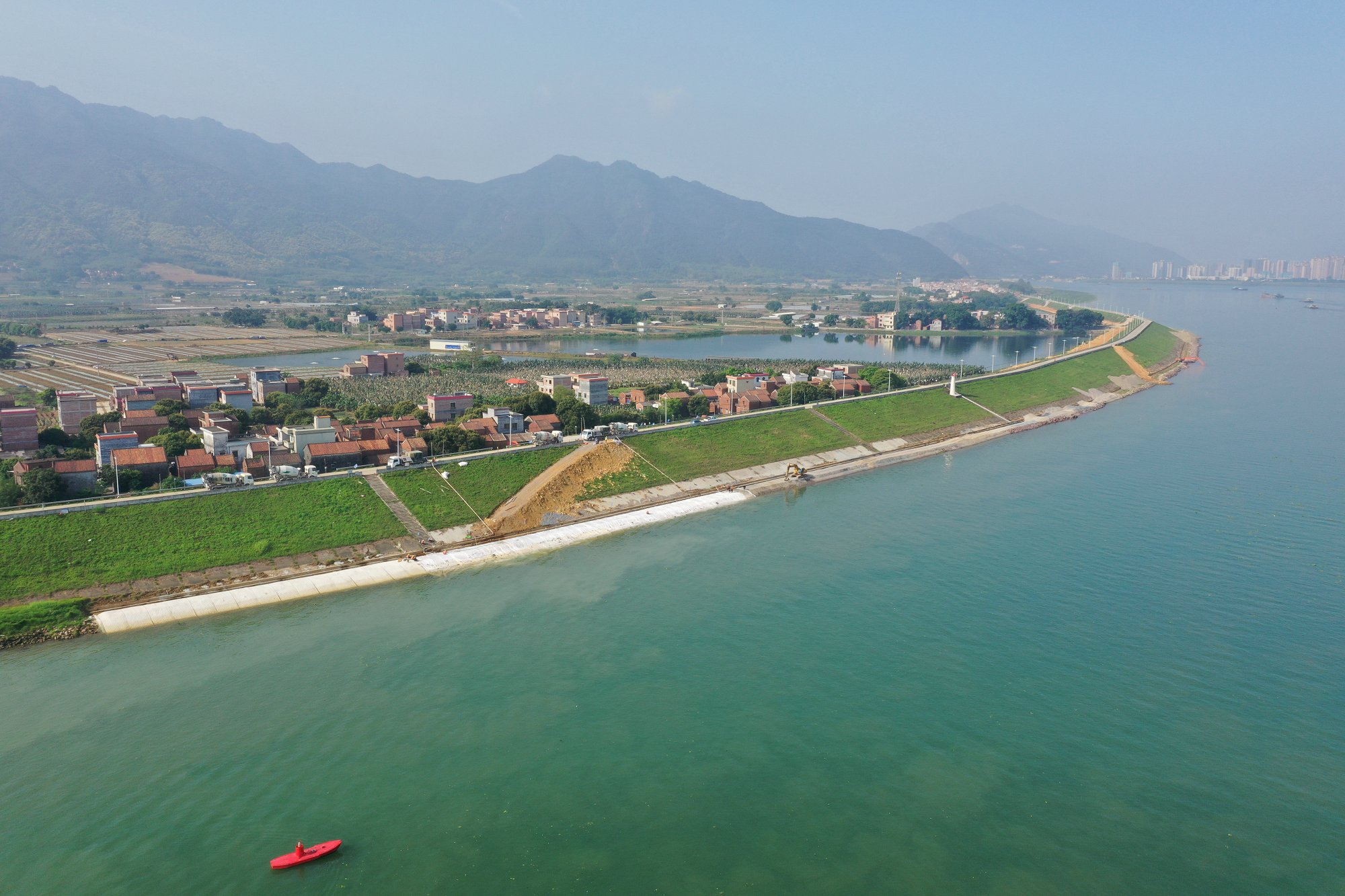 Fujian Coastal Seawall Revetment