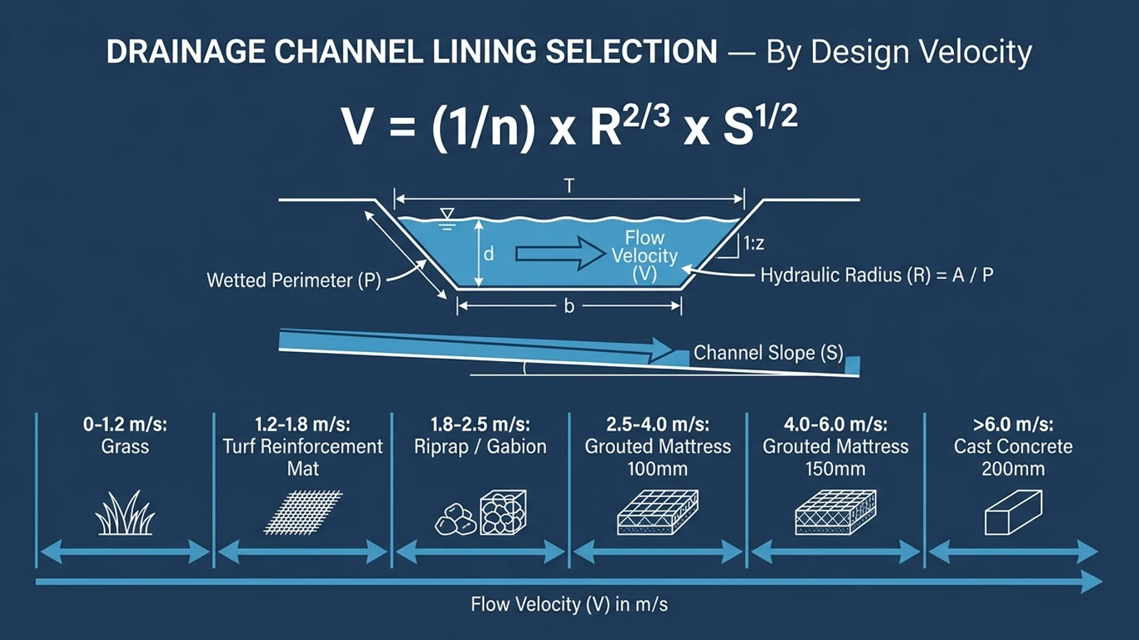 Drainage Channel Lining: Road and Infrastructure Guide