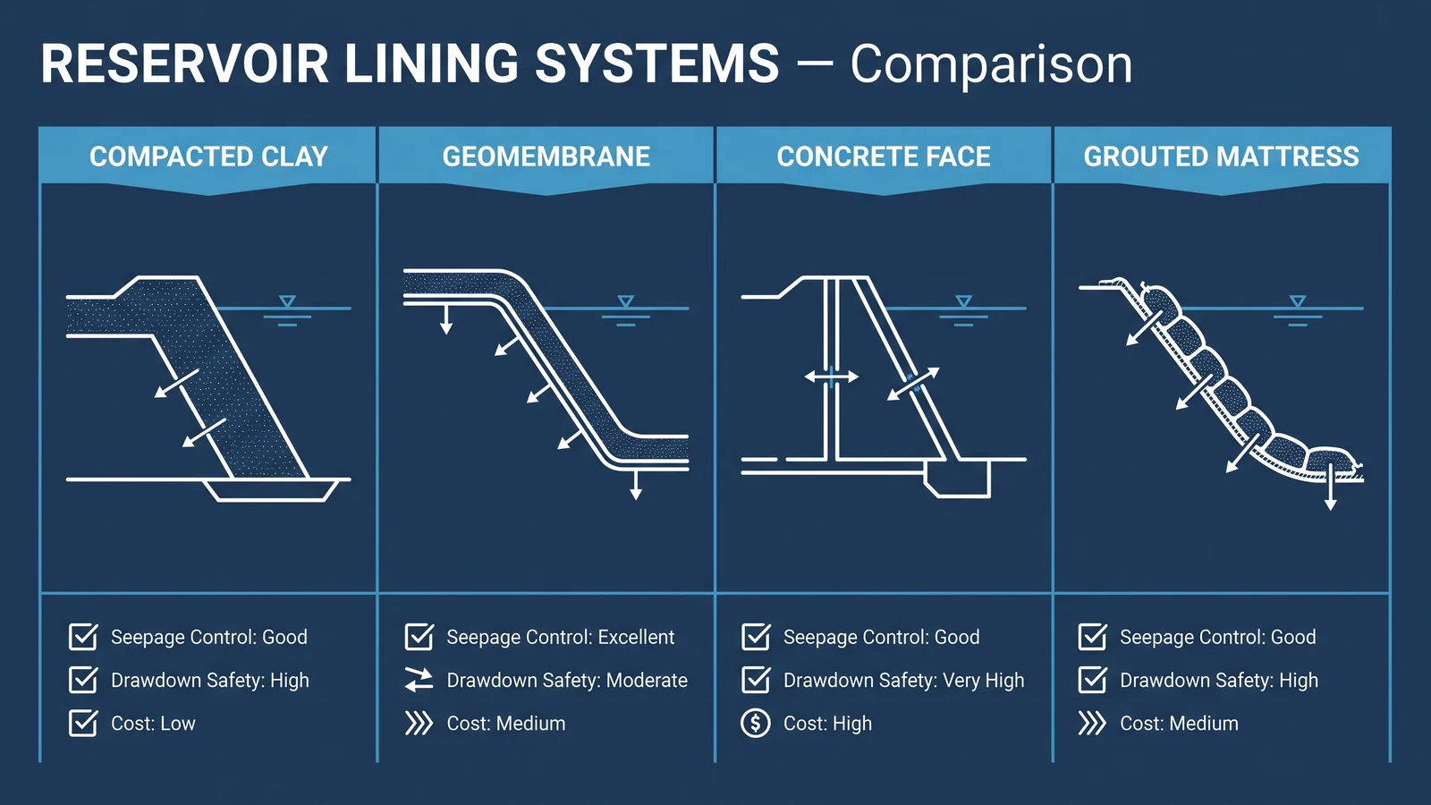 Reservoir Lining Systems: Engineer's Guide 2026