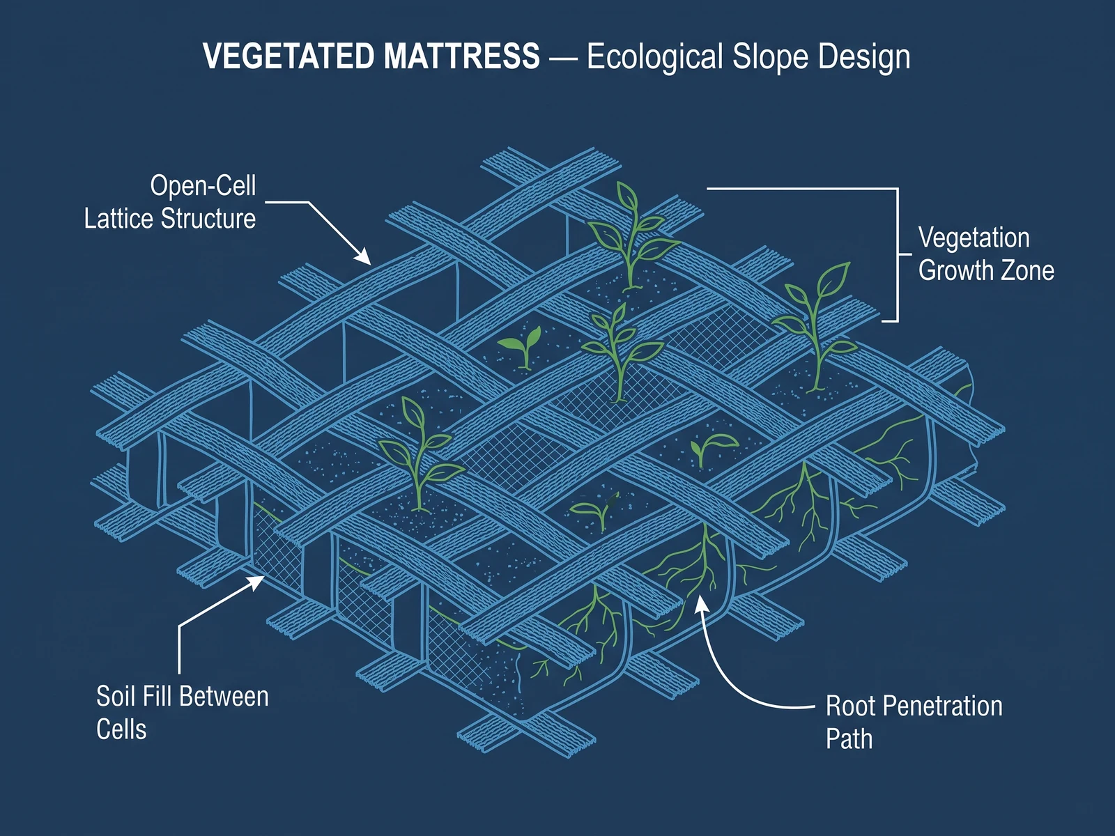 Vegetated Grouted Mattress