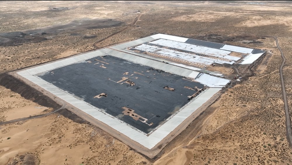 Xinjiang Desert Reservoir Lining