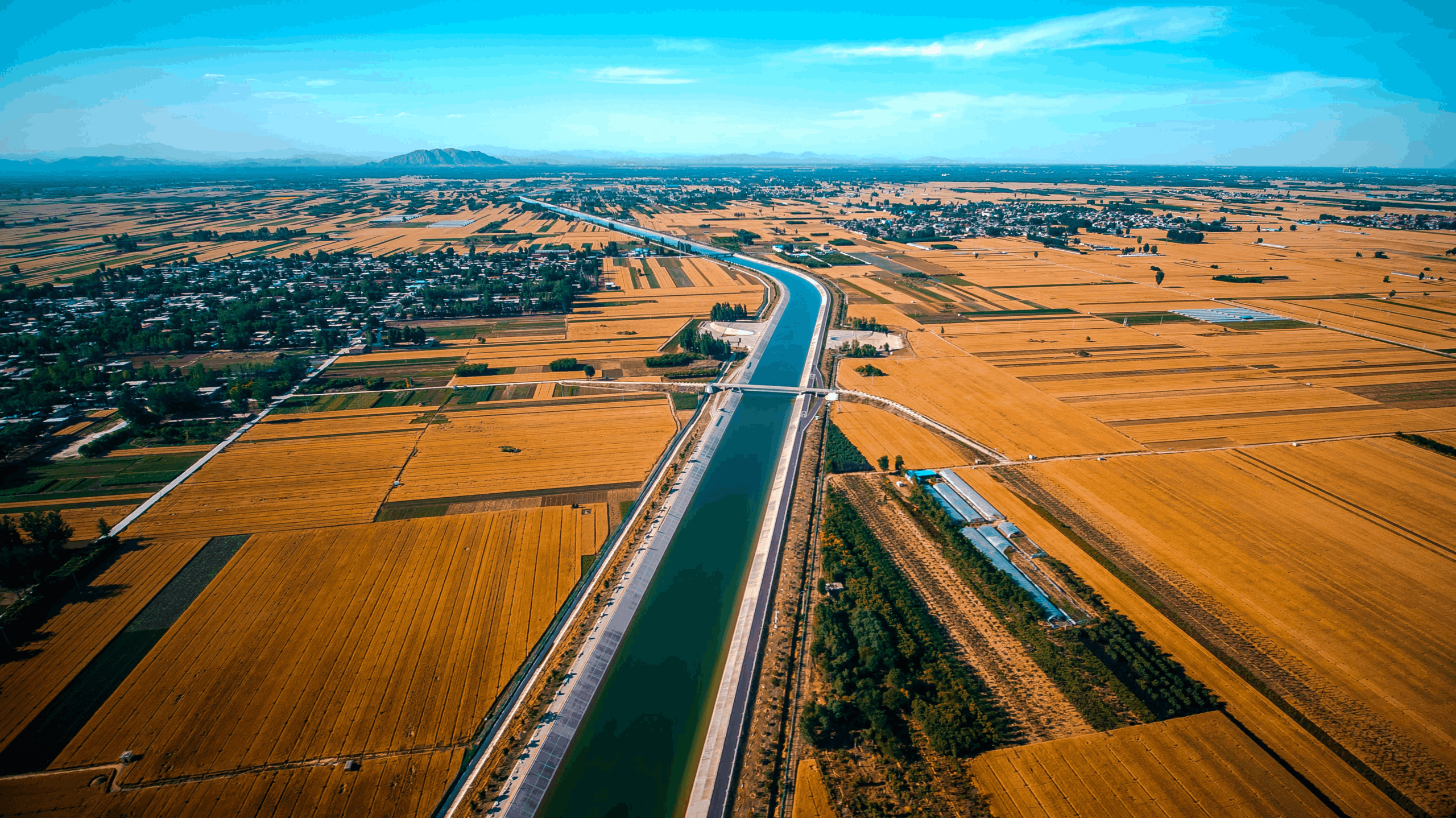 Farmland Irrigation Canal Lining